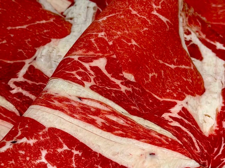 Marbled Meat for Hot Pot